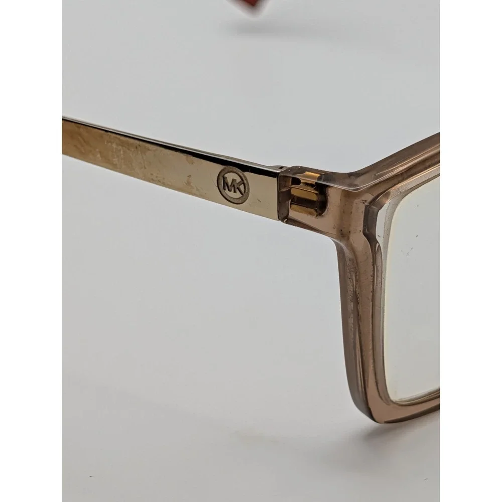 Michael Kors MK4058 Caracas Cat Eye Eyeglasses Taupe Gold 54-17-135